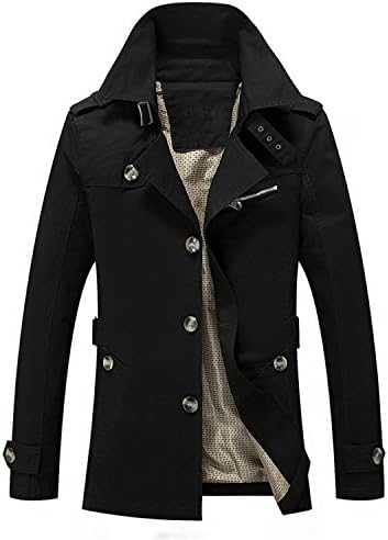 Marvin Cook Men's Winter Jacket Fashion Windbreaker Quality Military Waterproof Jacket Coat Army Black 4XL