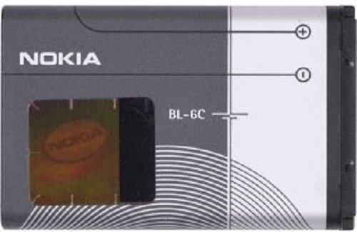 Nokia BL-6C/BL6C Extended Lithium Ion Battery - Original OEM - Non-Retail Packaging - Black Nokia BL-6C/BL6C Extended Lithium Ion Battery - Original OEM - Non-Retail Packaging - Black