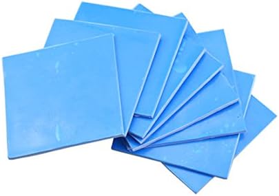 Thermal Pad GPU CPU Heatsink Cooling Conductive Silicone 100 Pcs 10mm10mm1mm