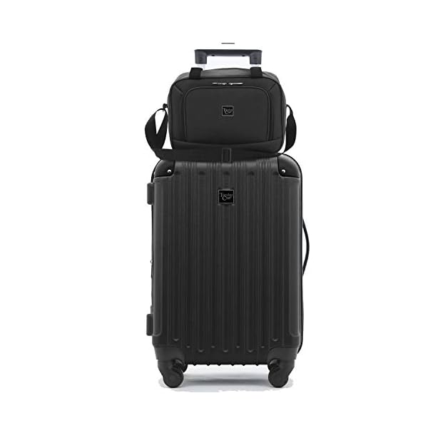 travelers club 4 piece midtown luggage set