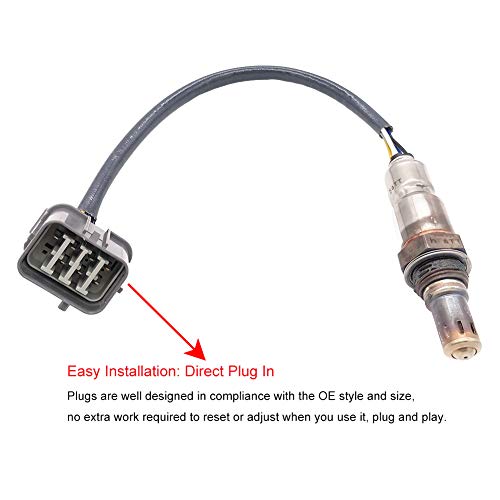 Germban 234-5010 Upstream 5-Wire Wideband Air Fuel Ratio Oxygen Sensor Fits for Accord Pilot Ridgeline 3.0L 3.5L Acura TL RL MDX 3.2L 3.5L 2003-2008 36531-RCA-A01