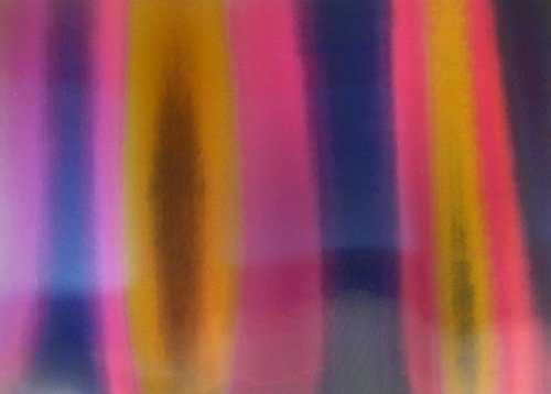 3D Lenticular Sheets --- Multicolor: Pink, Yellow, Black