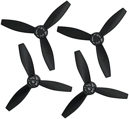 Esharing New 4Pcs Upgrade Composites Rotor Propellers for Parrot Bebop 2 Drone Quadcopter (Black)