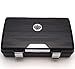 Waterproof Cigar Travel Humidor for 10 Cigars - Integrated Hygrometer and Humidifier Included - 2 Trays