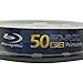 MNDADISK Blank Blu Ray Discs 50GB BD-R DL 4X Speed High Grade Bluray Dual Layer Spindle 10-disc