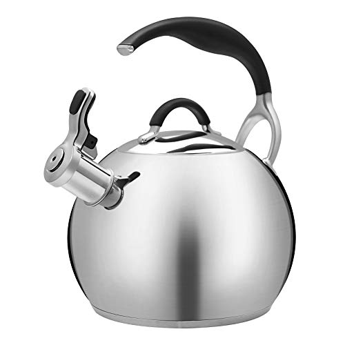 VICALINA Whistling Tea Kettle, 2.6 Quart Stainless Steel Teapot for