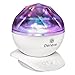 Deneve Night Light Projector, Mood Lighting Lamp Trippy Ambient Color Changing LED for Baby Teens Boys Girls Starry Galaxy with Music Player