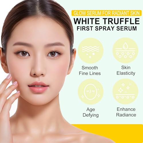 LBOYLOVE® White Truffle First Spray Serum, Hydrating Face Mist For Dry And Sensitive Skin, Dark Spot Correcting Glow Serum Multifunctional Spray, Body Mist For Women & Men, Vegan Korean Skincare