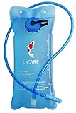 J. Carp 2L Hydration Bladder, Classic Small Cap Model, Straight Bite Valve