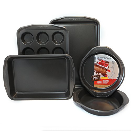 Bakers Secret Signature Bakeware Sets (5-Pc Bakeware)