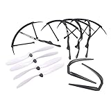 YouCute Spare Part Kit for Yi Zhang tarantula X6 Rc Quadcopter Drone blade landing gear protecting frame