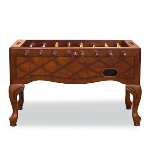 Traditional Style Foosball Table with Queen Ann Legs (Chestnut) Sports & Outdoors, Sports & Fitness, Leisure Sports & Game Room, Arcade & Table Games, Foosball, Foosball Tables