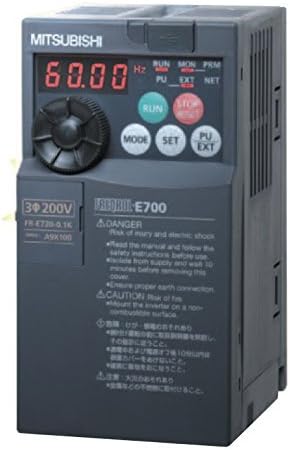 Mitsubishi Electric FR-E720-3.7K (Simple and powerful compact inverter)