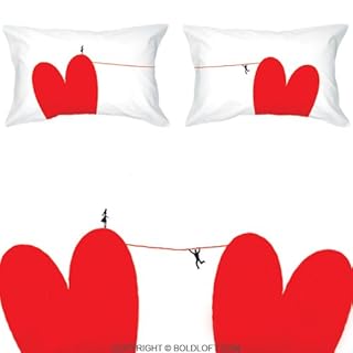 Boldloft Link 2 Love Couple Pillowcases Cute Couple Gifts