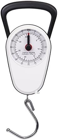 AccuDial No Batteries Accurate Easy Reading Analog Compact Handheld Luggage Scale
