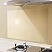 REDODECO 4Pcs Kitchen Backsplash Wallpaper Stickers Waterproof Oilproof High Temperature Resistant Transparent Environment-Friendly PVC