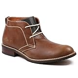 Ferro Aldo MFA-506008 Brown Men's Round Toe Ankle Boots Shoes