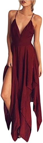 JUNHONGZHANG Summer Women Boho Long Party Cocktail Beach Dress Women Slim Sundress Backless Wind Female Dress