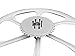 BBR Tuning Bicycle Rims 26 Inch - Heavy Duty White Mags Rim Wheelset - Beach Cruiser Mountain Bike Wheels - 6 Spoke 26Inch Wheel Set - Front & Rear