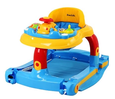 dream on me 2 in 1 crossover musical walker and rocker