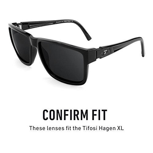 Revant Replacement Lenses for Tifosi Hagen XL Polarized Stealth Black