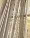 Curtainworks Soho Voile Sheer Curtain Panel, 59 by 120