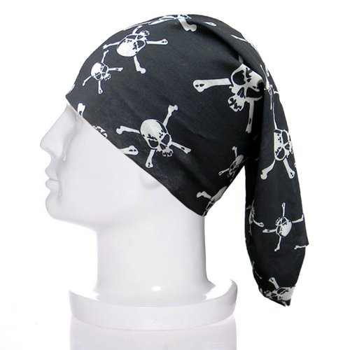Shells® 2Pack Black Skull Pattern Polyester Microfiber Outdoor Sport Magic Multifunction No Seam Headscarf Headwear Face Mask Neck Warmer For Motorcycle Bike Ski Outdoor activities - Thumbnail 7