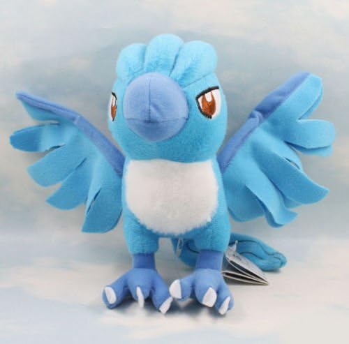 Pokemon Articuno 6.5" Soft Plush Doll Plushie Stuffed Animals Toys Doll Gift for Chiildren Baby