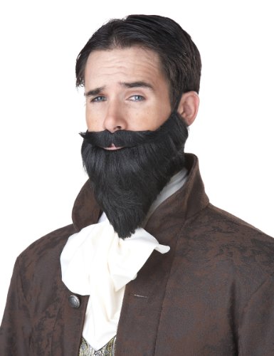 California Costumes Women's The Shakespeare Moustache and Beard Steampunk