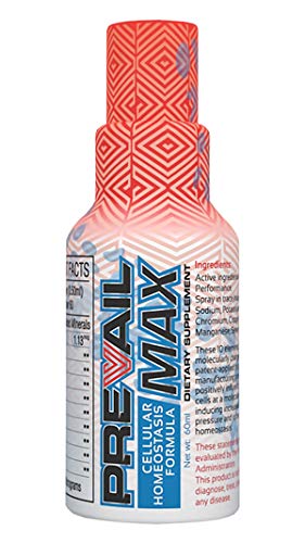 Valentus Prevail MAX Red Blood Cell, Energy & Focus Boost 60 Ml Spray Bottle | 90 Servings