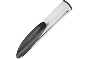 AKOOSY Small Stainless Steel Bonsai Soil Scoop Lightweight Garden Shovel for Digging Transplanting Weeding