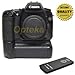 Opteka Battery Pack Grip/Vertical Shutter Release for Canon EOS 20D, 30D, 40D & 50D Digital SLR Cameras Package Includes IR Remote Shutter Release