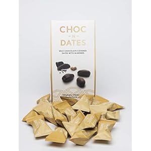 Milk chocolate covered dates 200g