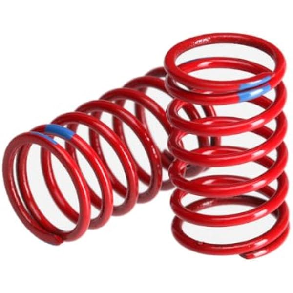 amazon com traxxas 7245 1 16 gtr shock spring blue 2 924 rate pair toys games amazon com traxxas 7245 1 16 gtr shock