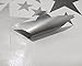 TOARTi Stars Wall Decals (124 Decals) Wall Stickers Removable Home Decoration Easy to Peel Stick Painted Walls Metallic Vinyl Polka Wall Decor Sticker for Baby Kids Nursery Bedroom (Silver Stars)