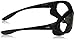 Uvex S0600D Seismic Safety Eyewear, Black Frame, Clear Dura-Streme Hardcoat/Anti-Fog Lens/Headband