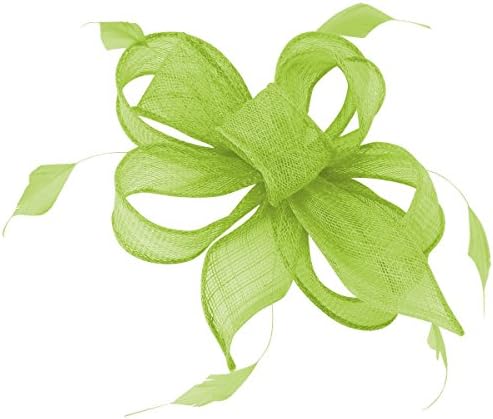 Hawkins Collection Sinamay Loops and Leaves Comb Fascinator