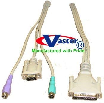 SuperEcable - 15081 - 15 Ft - Rose KVM Auto Device Cable Set (Rose Part No - CAB-CX0606C10 )