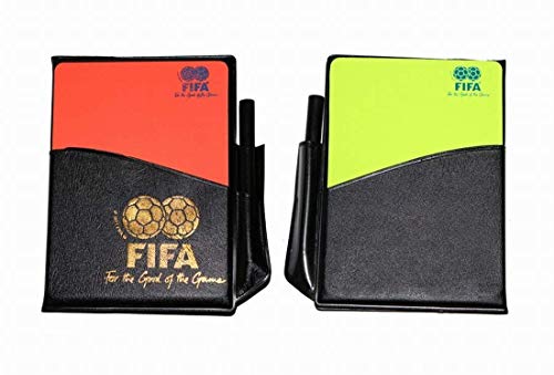 image for 1 Stop Socer NOVELTY Direct Soccer Referee Red Card Football Yellow Ca