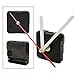 Black Quartz Wall Clock Movement Mechanism White+Red Hands DIY Repair Parts Kit