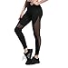Yoga Pants, FEIVO Women's High Waist Mesh Stretchy Yoga Running Dancing Workout Sports Ankle Length Leggings Pants.