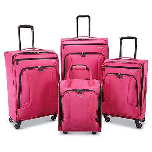 American Tourister 4 Kix Expandable Softside Luggage with Spinner