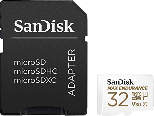 SanDisk MAX ENDURANCE microSD-Karte 32GB (lange Lebensdauer, bis zu 120.000 tunden aufnehmen, Full-HD, temperatur- und… - Afbeelding 4