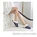 Womens Slipper Faux Fur Fluffy Slip-On House Suede Fur Lined/Anti-Skid Sole, Indoor & Outdoor, Blue, Asian43-44 Tag290/MS 44-45