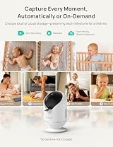 Dr.Care VistaView Smart WiFi Baby Monitor 5" HD 1080P 2K Camera App Control view 7