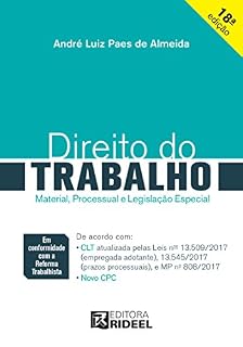 Livro Direito do Trabalho: Material, Processual e Legislação Especial