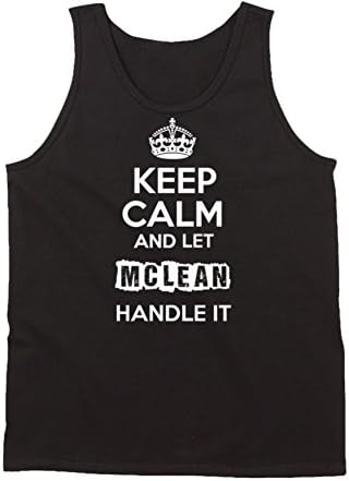 yeoldeshirtshop Keep Calm and Let Mclean Handle It Tanktop