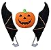Crusar Halloween Festive Vehicle Costume with Pumpkin and Black Bat Wings