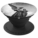 Beautiful Angel Sculpture Artistic Art Cloudy Sky