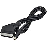 Childhood 6ft 1.8m RGB Scart AV cable lead for Sega Saturn game console